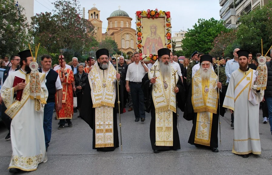 Μεθέορτος και Λιτανεία της Αγίας Φωτεινής στη Νέα Σμύρνη
