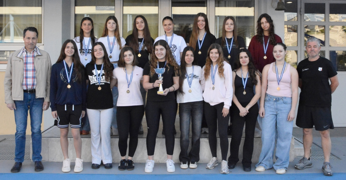 Χρυσό μετάλλιο και κύπελλο για το βόλεϊ της Λεόντειου Σχολής