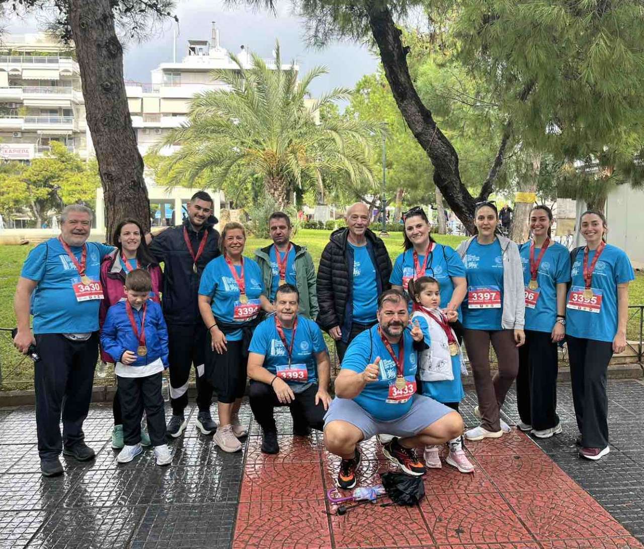 Δυναμική παρουσία της Ένωσης Κρητών στο NEA SMYRNI HISTORICAL RUN 2026